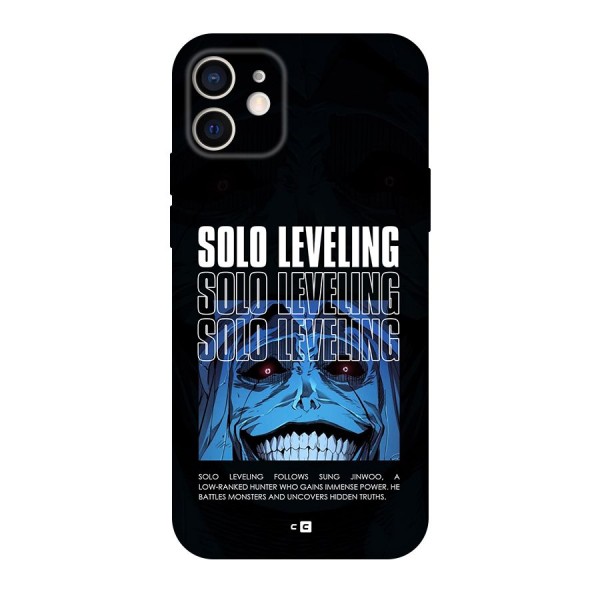 Solo Leveling Typo Back Case for iPhone 12 Pro